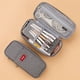 thumbnail image 1 of Estuche para lápices de gran capacidad para oficina, colegio, escuela, almacenamiento grande, bolsa de alta capacidad, estuche, caja organizadora, gris B Ormromra LRWJ435-9, 1 of 7
