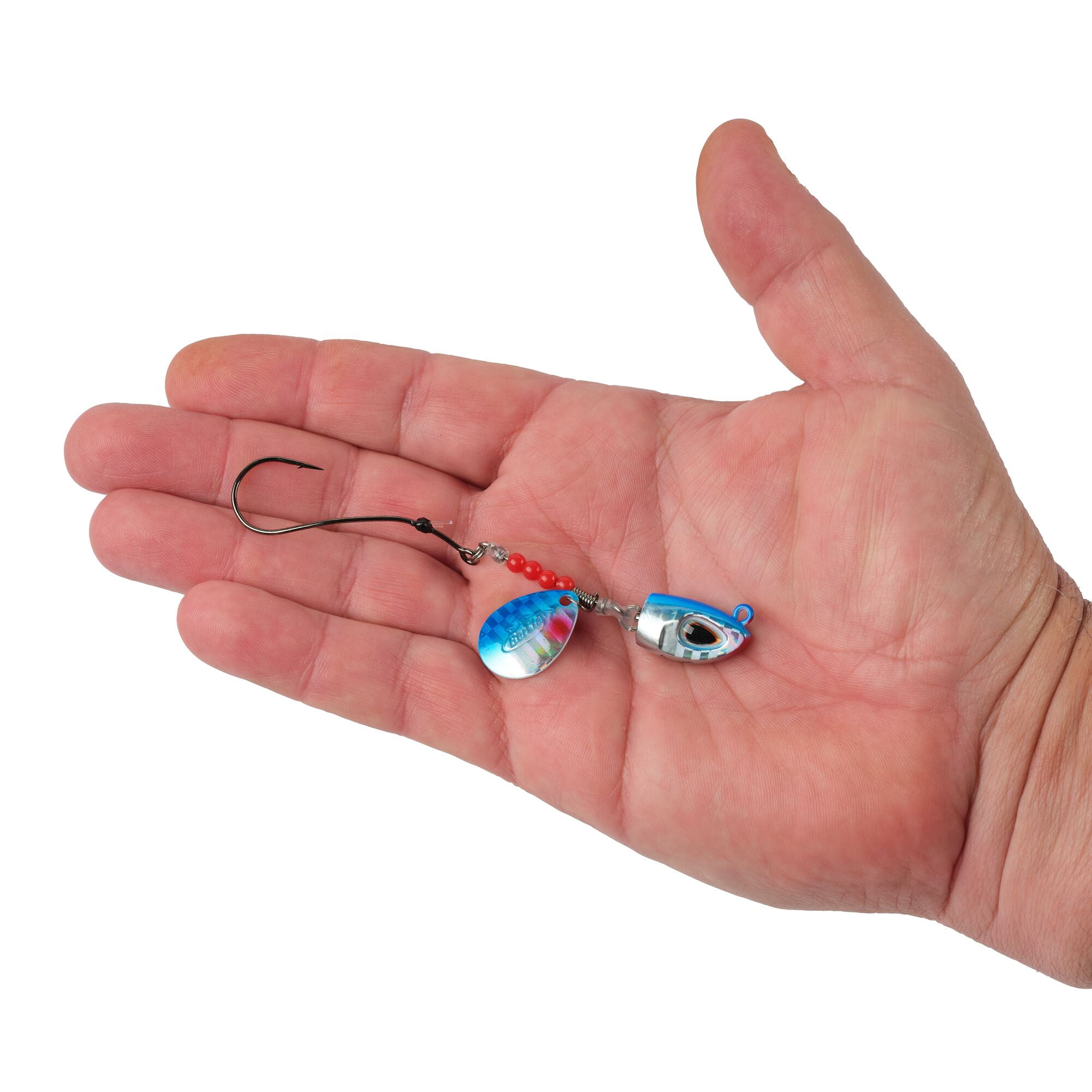 Berkley Bladed Rawler Jig, Crawler Jigs, Blue Chrome (1 Count)