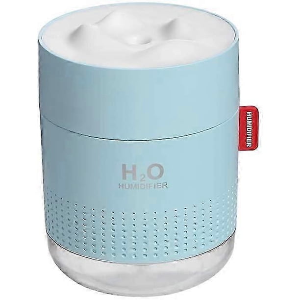 Snow Mountain H2O USB Humidifier - Grey Cool Mist Office Home Kitchen Table Small Cute