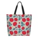 thumbnail image 1 of Balery Tomato Bolsa Tote Estilo Estético con Cremalleras, Bolsa de Hombro, Bolsa de Compras Grande y Plegable, 1 of 8