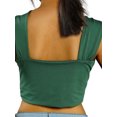 thumbnail image 3 of xiaxaixu Women's Criss Cross Tank Tops, Sleeveless Solid Color Cutout Crop Tops, 3 of 9