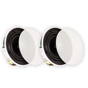 Theater Solutions TSQ670 Flush Mount 70 Volt Speakers with 6.5" Woofers In Ceiling