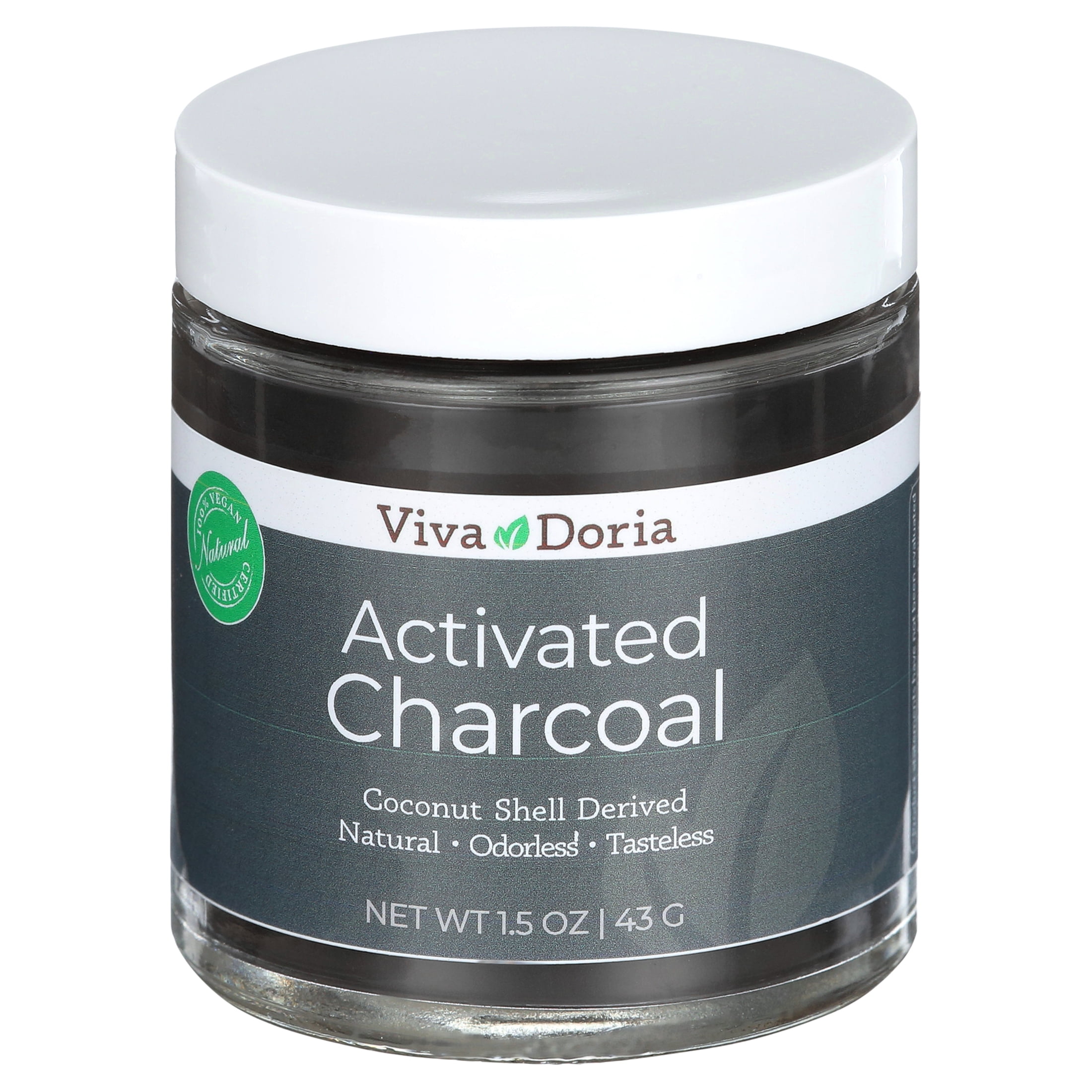 Viva Doria Activated Charcoal Powder 1.2 oz