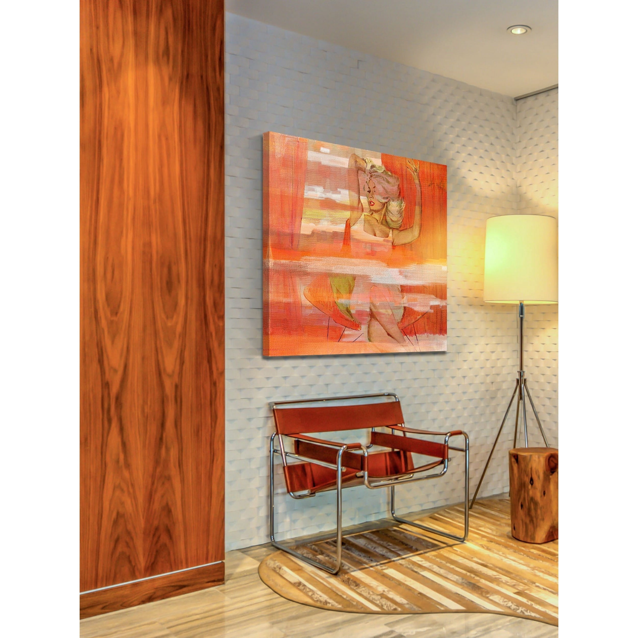 Parvez Taj  - It's Hot In Here Painting Print on Canvas 32 x 32