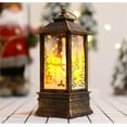thumbnail image 4 of CNKOO Christmas Lantern Vintage Outdoor Candle Light Tabletop Hanging LED Lamp Decoration, 4 of 10