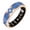Blue, variant on Wrongduck Retro Bluetooth Fitness Tracking Ring for Women IP68 Waterproof Activity Ring with Sleep Tracking Step Counter for iOS Android