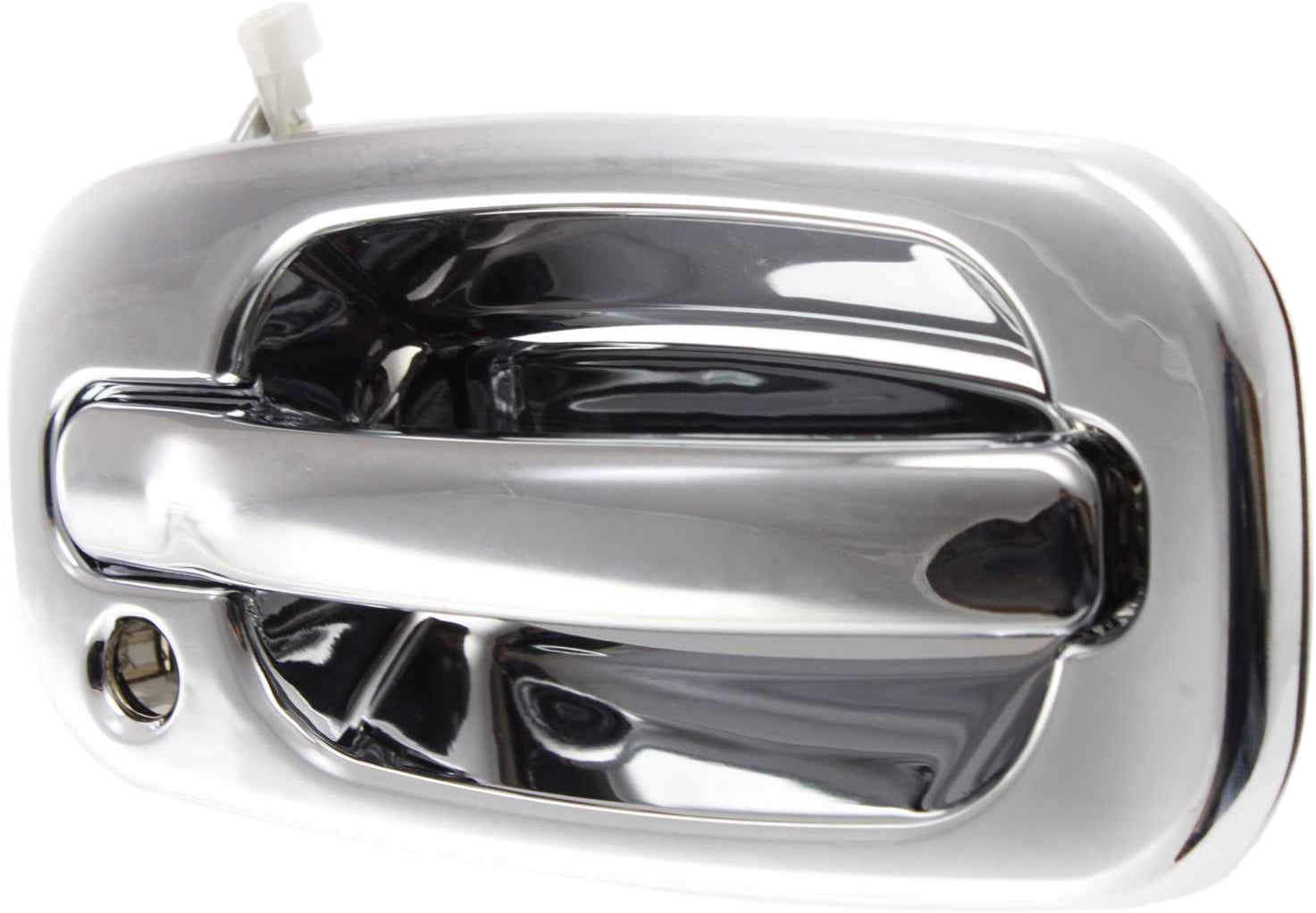 Replacement C462325 Exterior Door Handle Compatible with 2002-2006 Cadillac Escalade Chevrolet Avalanche 1500 Front, Right Passenger Chrome