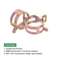 thumbnail image 4 of Uxcell ID 21mm 13/16inch Fuel Line Hose Clips,Pipe Clamps,Spring Hose Clamp,20Pcs, 4 of 7