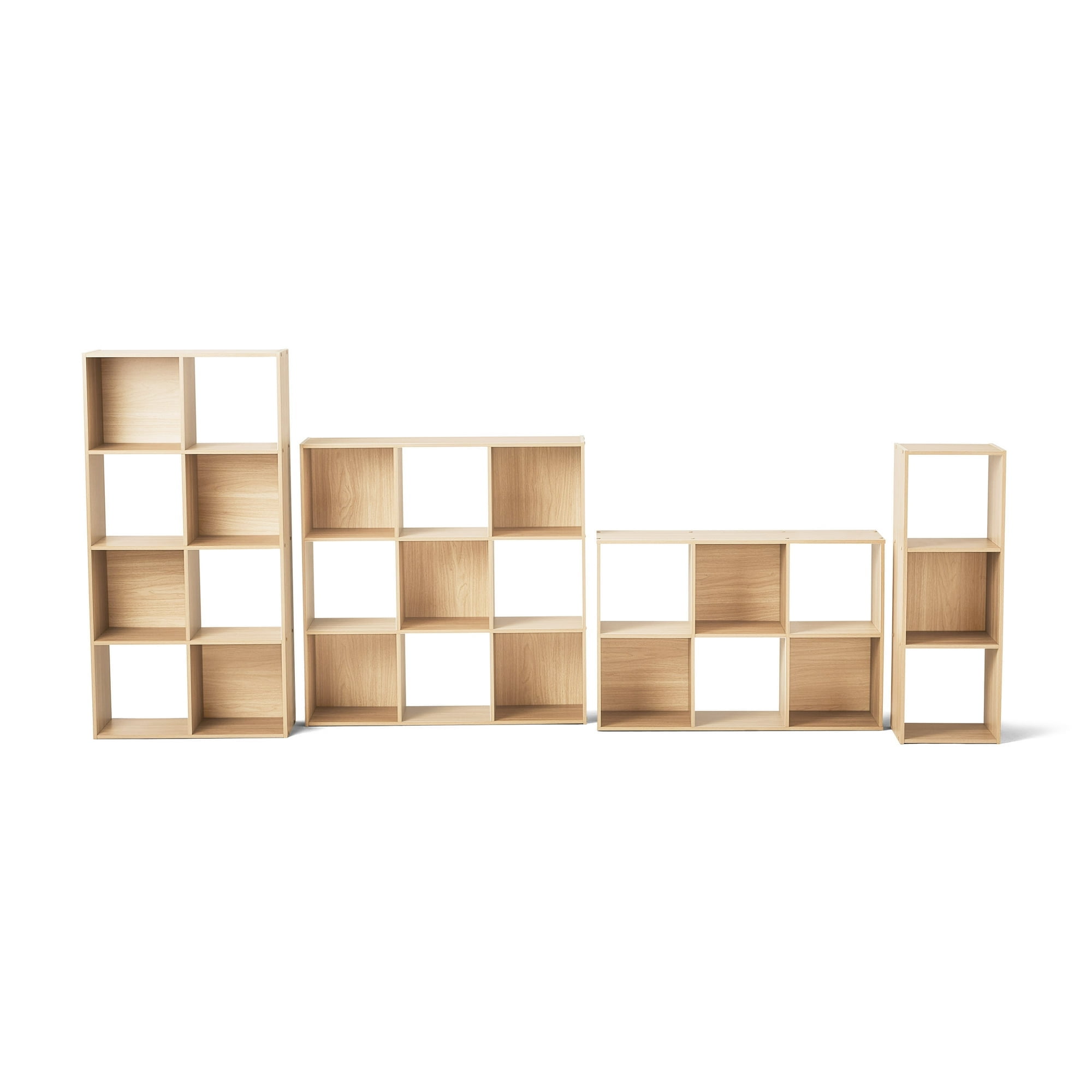 Mainstays 3 Cube Storage Organizer, Spring Pine