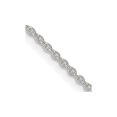thumbnail image 1 of Quality Gold QCL040E-18 Sterling Silver 1.5 mm Cable Chain with 2 in. Extension, 1 of 1
