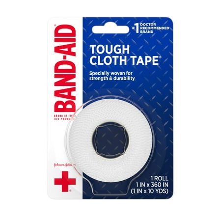 UPC 381371161522 product image for Band-Aid Brand First Aid Medical Tough Cloth Tape, 1 in by 10 yd | upcitemdb.com