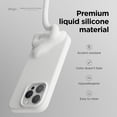 thumbnail image 3 of Funda Elago Liquid Silicone para iPhone 15 Pro Max Blanca, 3 of 6