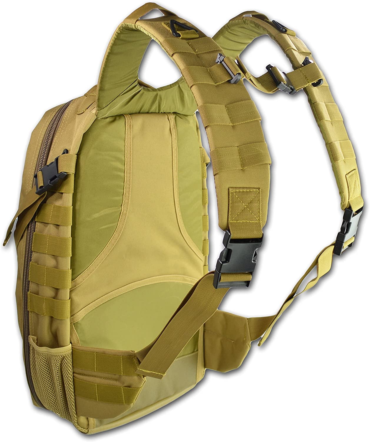 Lightning X Premium Tactical Medic Backpack w/ Modular Pouches & Hydration Port