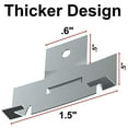 thumbnail image 4 of 20 Pack (10 Pairs) Retrofit Recessed Downlight Housing C Clips with Self Tapping Screws for Down Light Can, 4 of 5