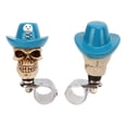 thumbnail image 1 of Steering Wheel Spinner, Easy Turns Vehicle Power Handle Spinner Unique Design Skull Shape Universal  for Cars Trucks Tractors Boats, 1 of 7