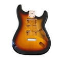 thumbnail image 2 of Unfinished Guitar Body Guitar Accessory Poplar Wood Unfinished Guitar Barrel A, 2 of 6