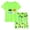 Z03 Light Green, variant on Gubotare Pajamas for Kids Boys Boys Crewneck Vest Sleeveless Pajamas Print Top Shorts Sets for Toddler Summer Soft Outfits Size 1-2T (Orange,1-2 Years)