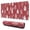 Red Christmas Village, variant on Long Mouse Pads for Desk,Red Christmas Tree and Star Pattern Desk Mats on Top Of Desks, Desk Mouse Pad Extra Large with 3mm Non-Slip Base and Stitched Edge for Gaming,Office,Work,Home 31.5x11.8in