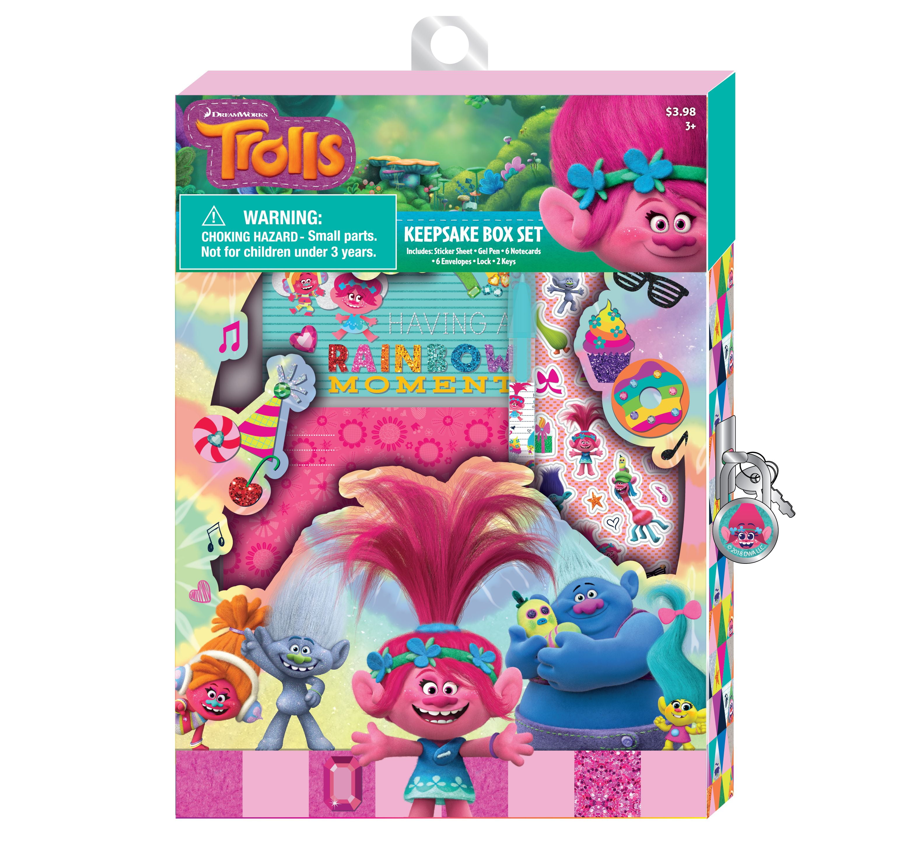 Trolls Keepsake Box Set - Walmart.com