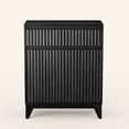 thumbnail image 4 of UPGO 38" Tall 2 - Door Accent Cabinet With Adjustable Shelf, Waveform Fluted Panel, 4 of 20