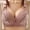 Light Purple, variant on Women Wireless Plus Size Bra Minimizer Wide Straps Unlined Full Coverage Grey 44