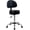 Black, variant on Adjustable Rolling Round Stool with Backrest&Wheels, Black | 360? Swivel, Multi-Purpose, With Support, For Office Laboratory Bar