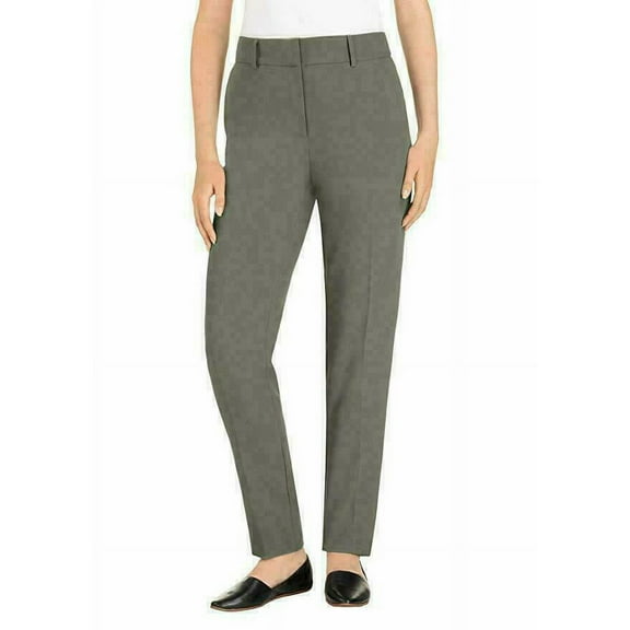 Hilary Radley Ladies' Tie Front Dress Pant (Green Tea, 8)