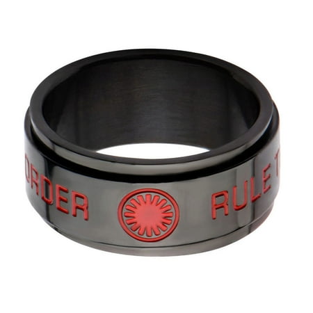 Star Wars VII: The Force Awakens First Order Spinner Stainless Steel Ring | 10