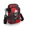 thumbnail image 3 of HELLHERO Puppy and Rose Pattern Women Adjustable Shoulder Strap Women Shoulder Bag Polyester for Adult, 3 of 7