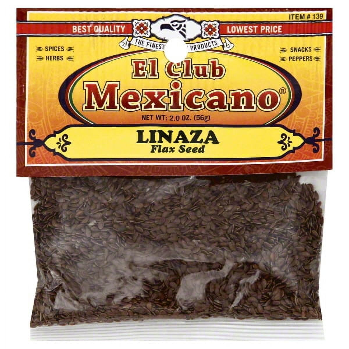 (3 pack) El Club Mexicano Flax Seed, 2 oz