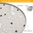 thumbnail image 4 of Dog Food Mat Anti-Slip Bowl Mats for Food and Water, High-Lips Waterproof Pet Placemat Prevent Messy Spills to Floor, Silicone Puppy Feeding Trays ，12" x 19", 4 of 7
