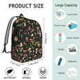 thumbnail image 4 of Magical Forest Mushroom Backpack, Waterproof School Bag with Whimsical Fairy Tale and Boho Design, 4 of 4