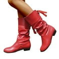 lace up calf boots womens