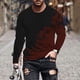 thumbnail image 1 of Blusas y camisas de manga larga y cuello redondo para hombre, camisetas informales con estampado de cuello redondo, blusas de manga corta para hombre, 1 of 5
