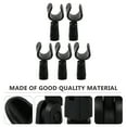 thumbnail image 2 of 1 Set 5 Pcs Microphone Clips Practical Universal Mic Holders Clips (Black), 2 of 8