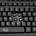 thumbnail image 4 of Adesso WKB-1330CB- 2.4 GHz Wireless Desktop Keyboard and Mouse Combo, 4 of 8