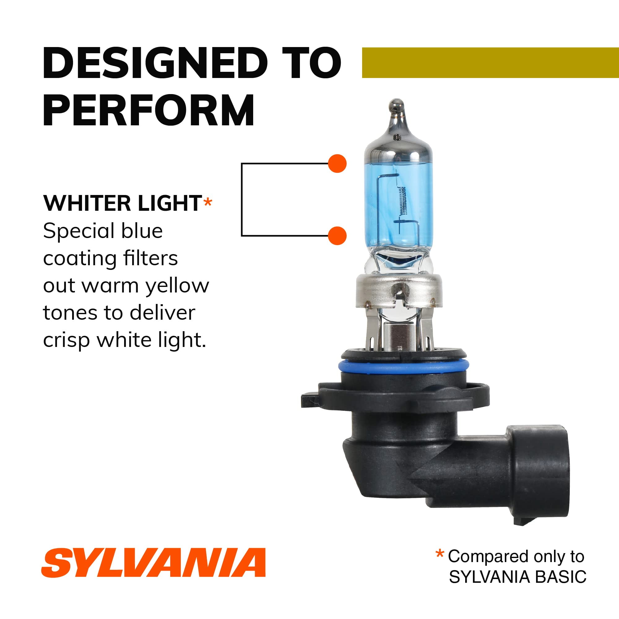 SYLVANIA - 9006 (HB4) SilverStar zXe GOLD High Performance Halogen  Headlight Bulb - Headlight & Fog Light, Bright White Light Output, Best HID  Alternative, Xenon Charged Technology (Contains 2 Bulbs) - Walmart.com