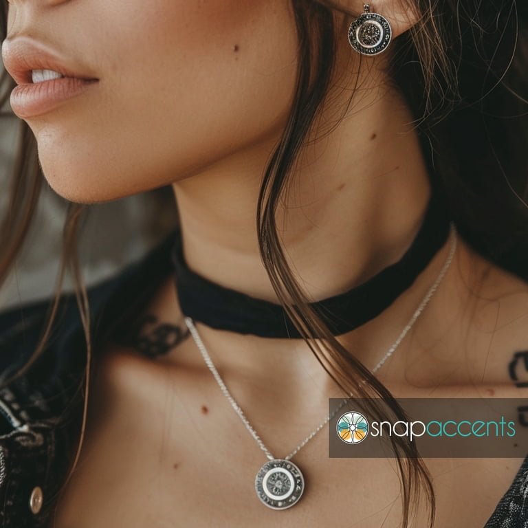 Nana Family Tree Grandmother Snap Jewelry Ginger Charm Button Fits