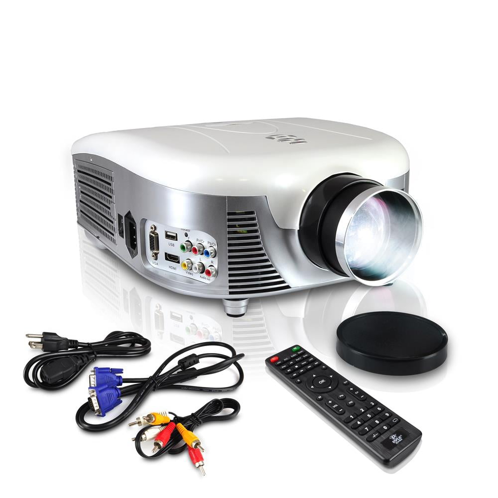 New PRJLE82H HD LED 1080p Projector Built-In Speakers & USB Flash Drive Reader 