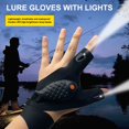 thumbnail image 2 of 2pcs Finger Gloves with LED Light Flashlight Tools Outdoor Gear Rescue Torch Fishing, 2 of 11