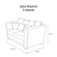 thumbnail image 5 of Sala 3,2 Madrid gris, 5 of 5