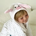 thumbnail image 2 of Bata de Baño Coneja Small Soul Baby Mediana 2-3 Años Blanco, 2 of 3
