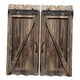 thumbnail image 1 of 2x cortinas opacas estampadas, cortinas para ventana, cortinas lavables, ojales de poliéster estampado para dormitorio, bloqueo, hogar, salón, Puerta de granero Sunnimix Cortina de ventana, 1 of 7