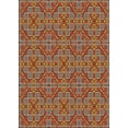 thumbnail image 1 of Ahgly Company Machine Washable Indoor Rectangle Transitional Tomato Red Area Rugs, 2' x 5', 1 of 7