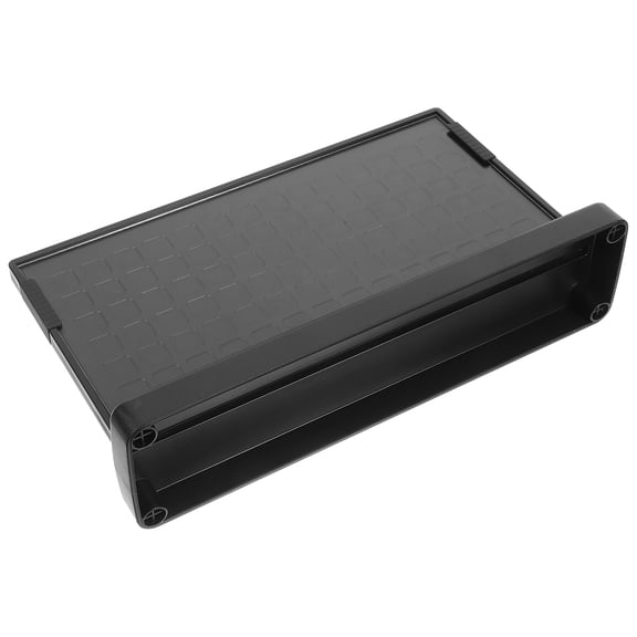 Clear Plastic Tabletop Sign Holder for Display Use T-Shaped Design Material