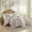 Pink#1, variant on Queen Size Bed In A Bag, 3 PCS Full/Queen Poly Jersey Puffy Comforter Set Gray, Gray Cotton Bedding Set,Polyester Bed Sheet Set, Household Supplies & Décor Bedding Bedding Sets