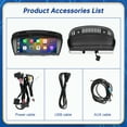 thumbnail image 6 of Road Top 8.8" Touchscreen Car Stereo Receiver  for BMW 3 Series E90 E91 E92 E93 2005-2009 With CCC Wireless Android Auto CarPlay with Bluetooth Mirrorlink Radio Navigation, 6 of 6