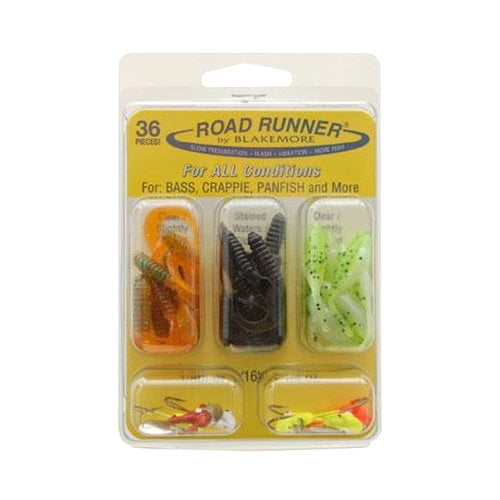 Road Runner 36 Piece Underspin Fishing Lure Kit