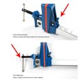 thumbnail image 3 of Quick Release F Fixture, Comfortable Grip 155cm F Type Bar Clamp  for DIY Wooden Handicrafts, 3 of 7