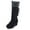 Black, variant on Fesfesfes Tall Boots For Women Sanding With Tassels High Sleeves Wedges Snow 39(US:8)